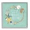 Stupell Industries Wish You A Sunny Christmas Wreath Framed Giclee Art